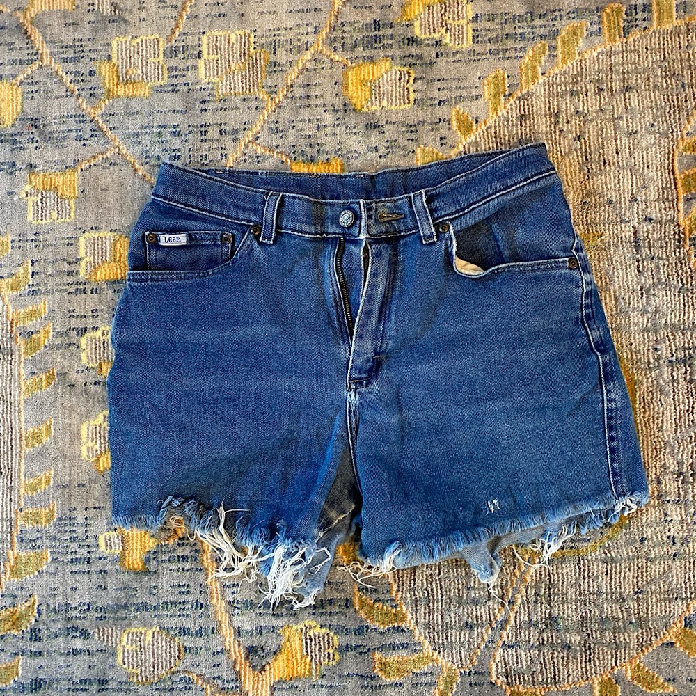 Lee Vintage high waisted flattering denim stretch shorts